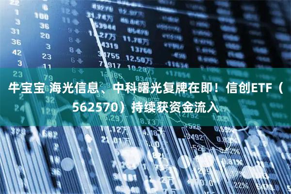 牛宝宝 海光信息、中科曙光复牌在即！信创ETF（562570）持续获资金流入